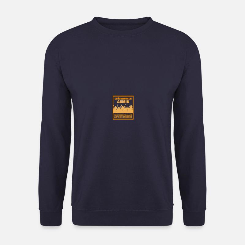 Abschluss Armin - Unisex Pullover - Navy