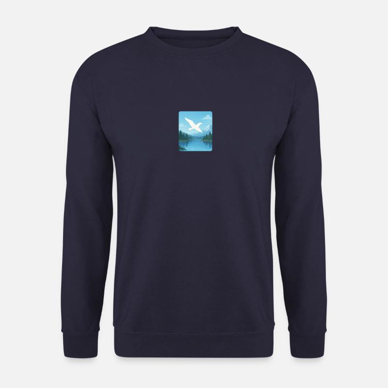 Freebird lake - Unisex Pullover - Navy