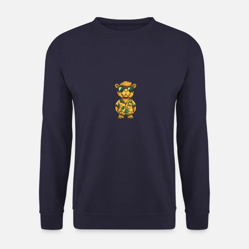Camel Comic Cool Summer - Unisex Sweatshirt - navy