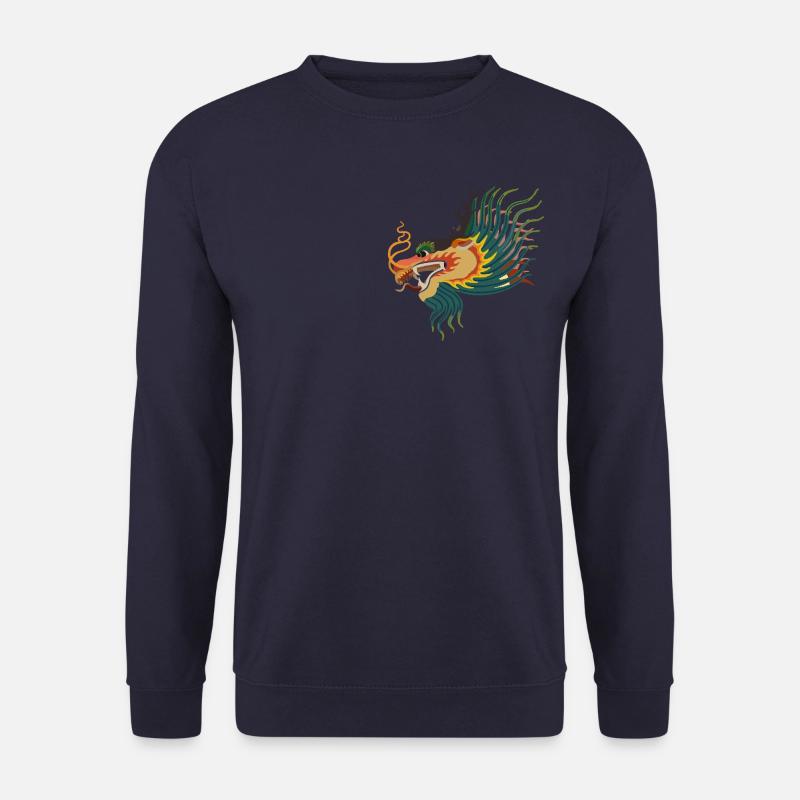 Glücksdrache - Unisex Pullover - Navy