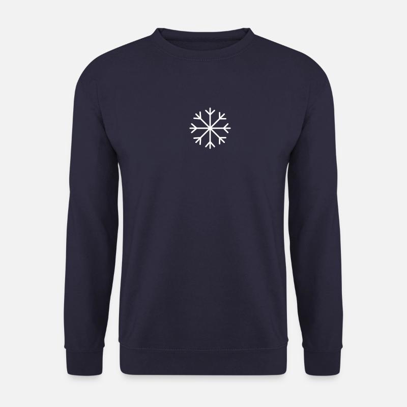 snowflake - Unisex Sweatshirt - navy