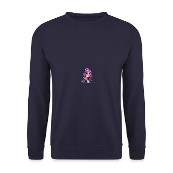 Steam Punk Girl - Sweat-shirt Unisexe - marine - Devant - Alina (178cm) & Michal (187cm)