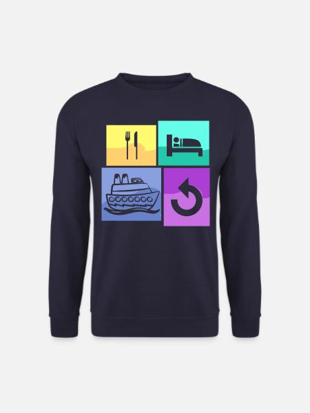 Familien Kreuzfahrt - Unisex Pullover - Navy