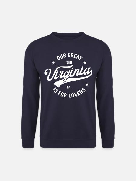 Virginia - Unisex Sweatshirt - navy