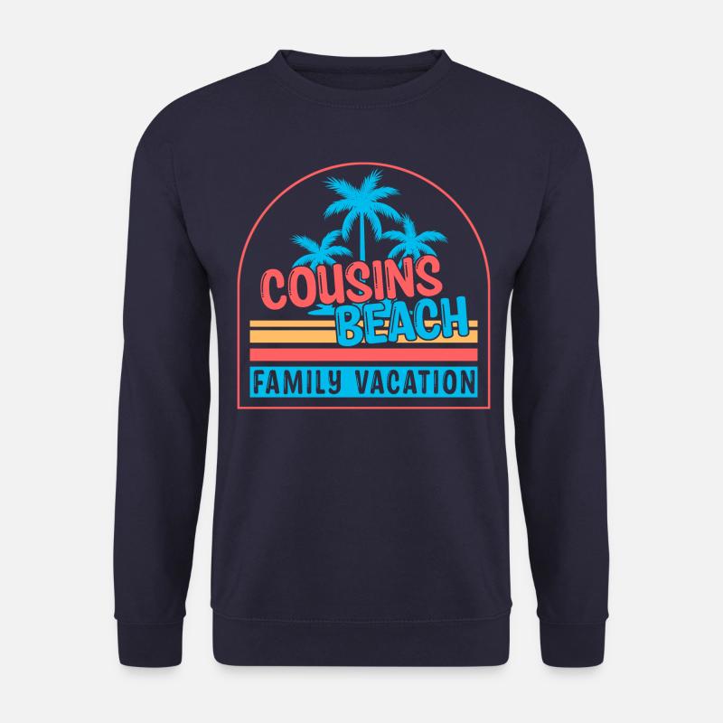Cousins Beach - Unisex Pullover - Navy