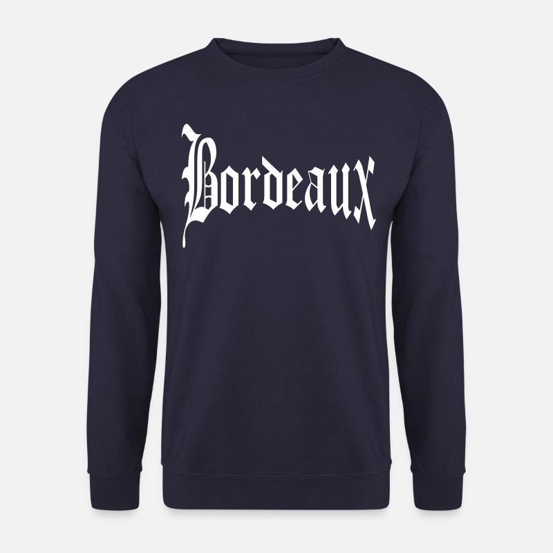 Bordeaux - Sweat-shirt Unisexe - marine