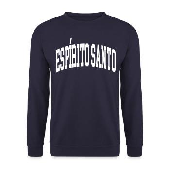 Espírito Santo - Unisex Sweatshirt - navy - Front - Alina (178cm) & Michal (187cm)