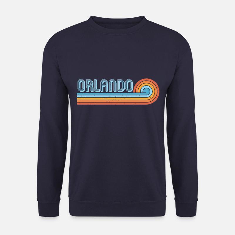 Orlando Florida - Unisex Pullover - Navy