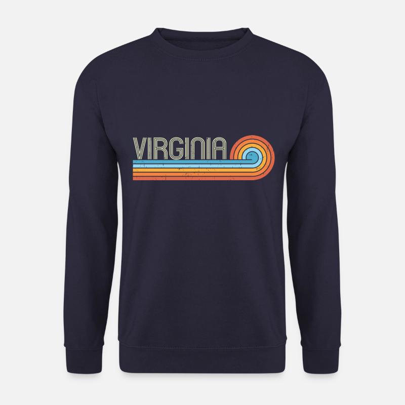 Virginia - Unisex Pullover - Navy
