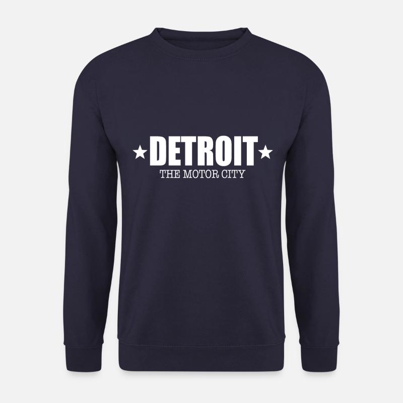 Detroit - Unisex Pullover - Navy