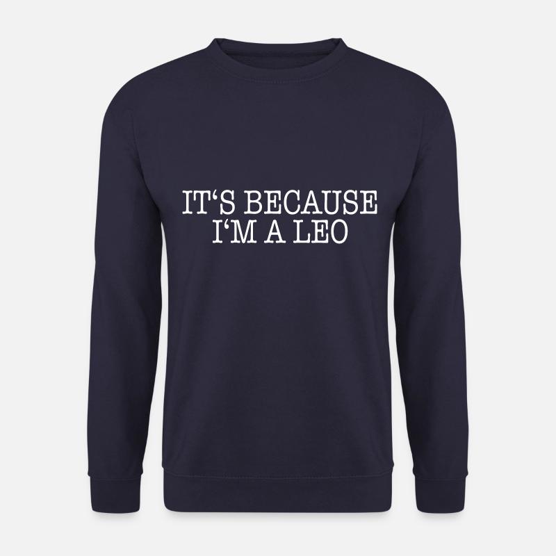 Sternzeichen Löwe - Unisex Pullover - Navy
