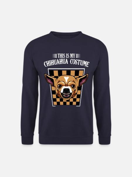 Chihuahua Kostüm Motiv - Unisex Pullover - Navy