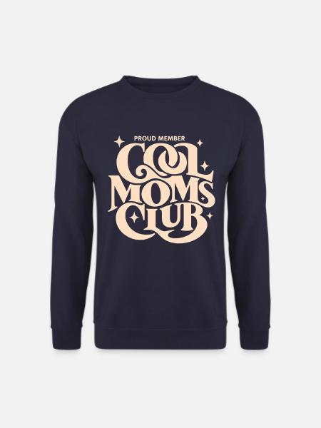 Cool Moms Club - Unisex Pullover - Navy