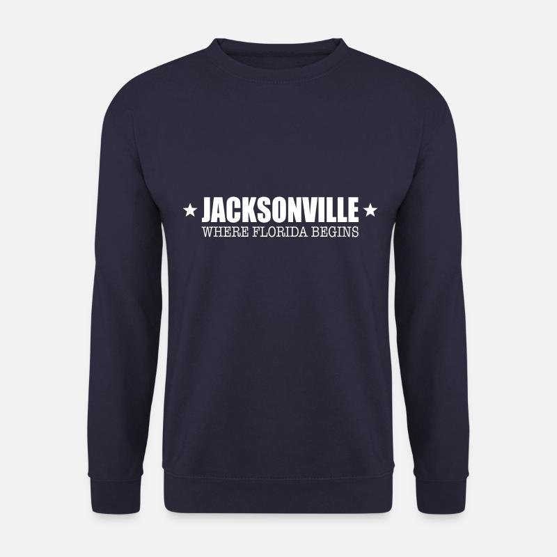 Jacksonville, Florida - Unisex Sweatshirt - navy
