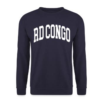 Kongo - Unisex Pullover - Navy - Vorne - Alina (178cm) & Michal (187cm)