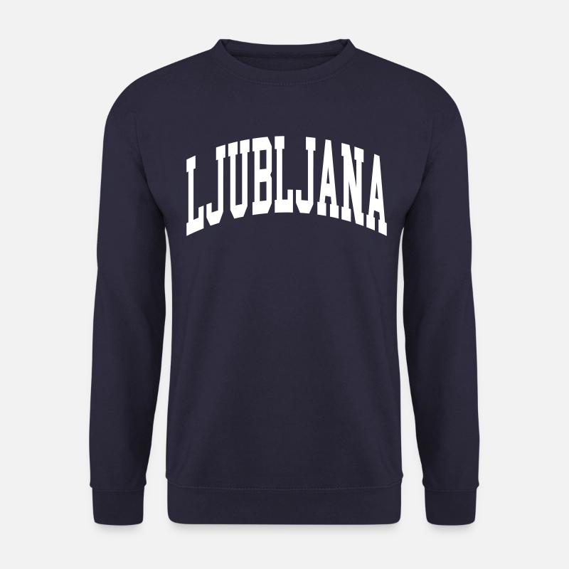 Ljubljana - Unisex Pullover - Navy