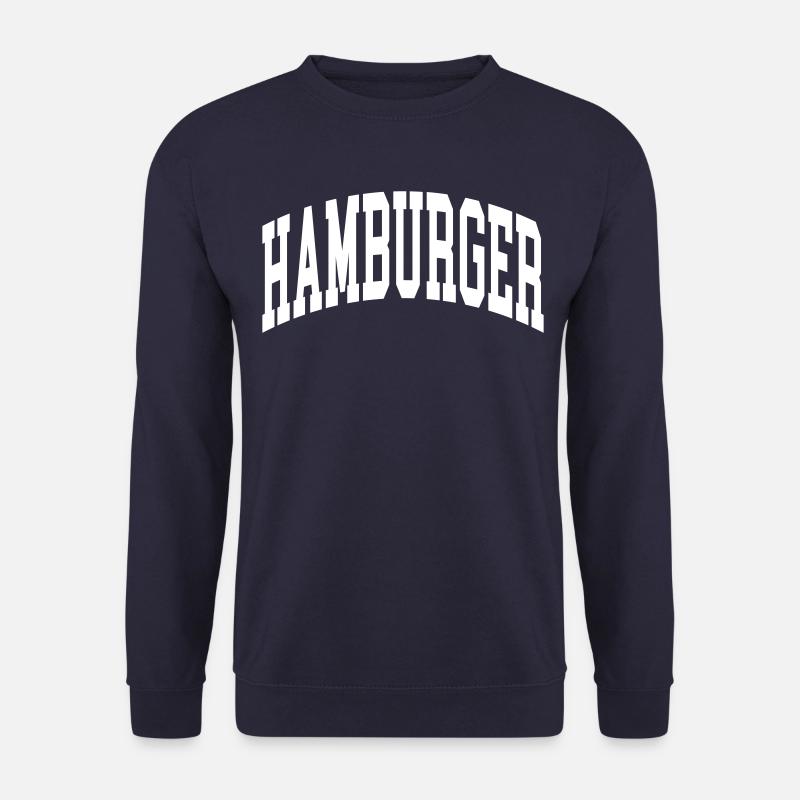 Hamburger - Unisex Pullover - Navy