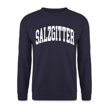 Salzgitter - Unisex Pullover - Navy - Vorne - Alina (178cm) & Michal (187cm)