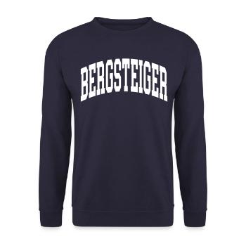 Bergsteiger - Unisex Pullover - Navy - Vorne - Alina (178cm) & Michal (187cm)