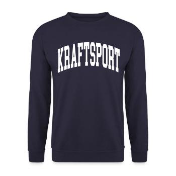 Kraftsport - Unisex Pullover - Navy - Vorne - Alina (178cm) & Michal (187cm)