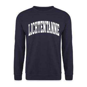 Light fir - Unisex Sweatshirt - navy - Front - Alina (178cm) & Michal (187cm)