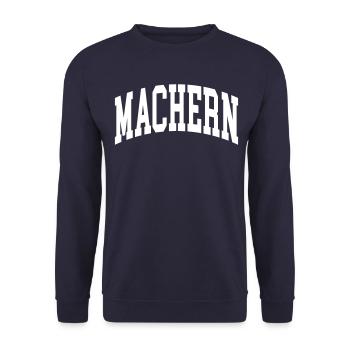 Créateurs - Sweat-shirt Unisexe - marine - Devant - Alina (178cm) & Michal (187cm)