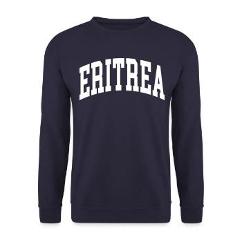 Eritrea - Unisex Pullover - Navy - Vorne - Alina (178cm) & Michal (187cm)