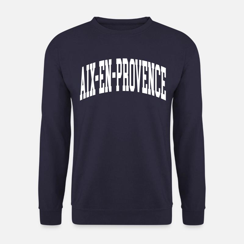 Aix-en-Provence - Unisex Pullover - Navy