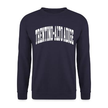 Trentin-Haut-Adige - Sweat-shirt Unisexe - marine - Devant - Alina (178cm) & Michal (187cm)