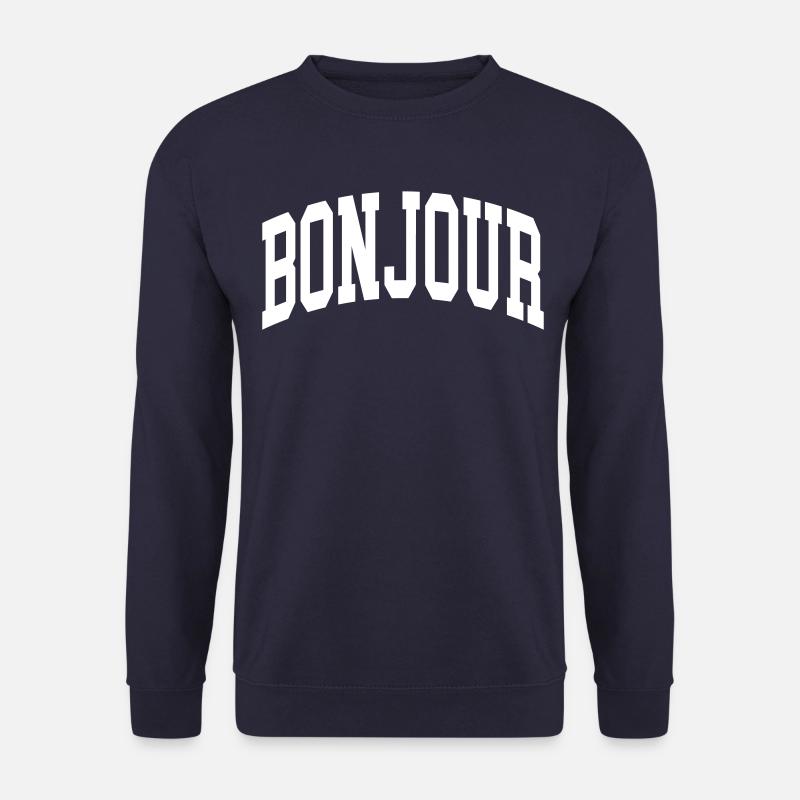 Bonjour - Unisex Pullover - Navy