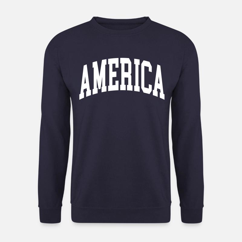 America - Unisex Pullover - Navy