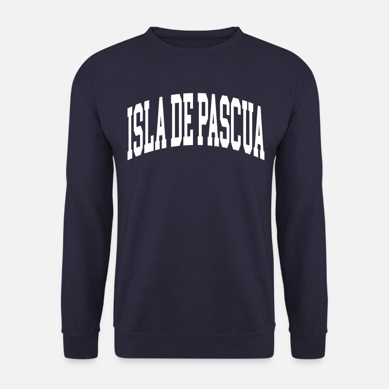 Isla de Pascua - Unisex Pullover - Navy