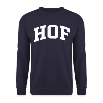Yard - Unisex Sweatshirt - navy - Front - Alina (178cm) & Michal (187cm)