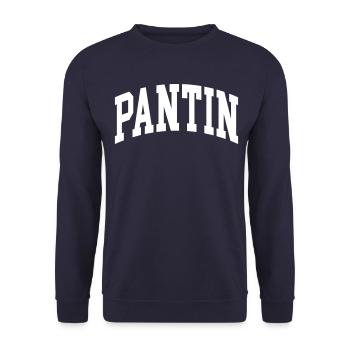 Pantin - Unisex Pullover - Navy - Vorne - Alina (178cm) & Michal (187cm)
