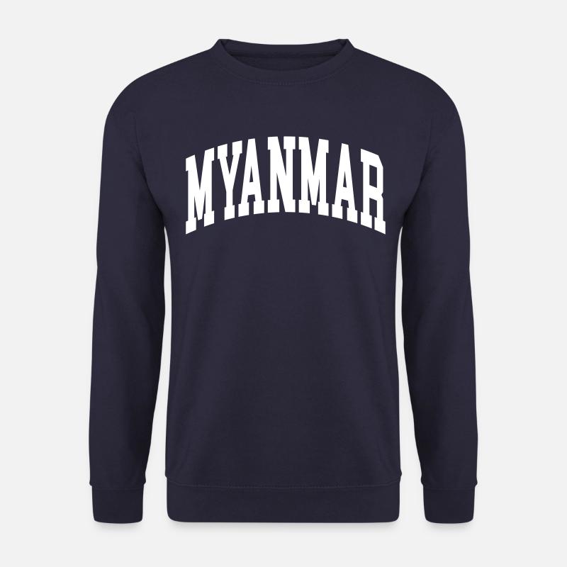 Myanmar - Unisex Pullover - Navy