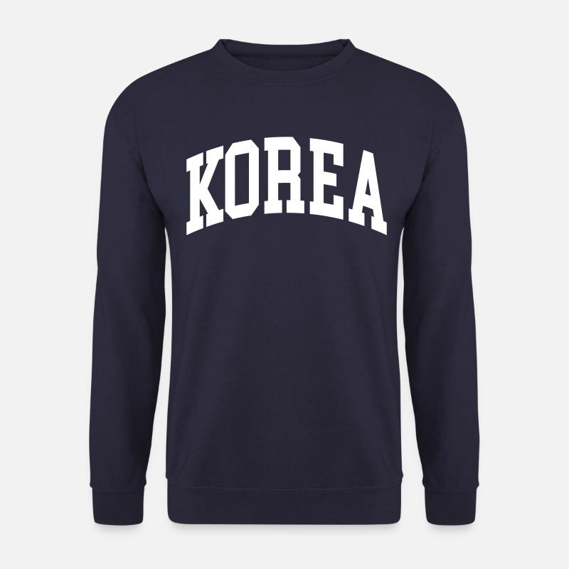 Corée - Sweat-shirt Unisexe - marine