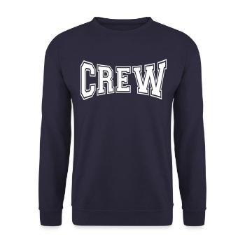 Crew - Unisex Pullover - Navy - Vorne - Alina (178cm) & Michal (187cm)