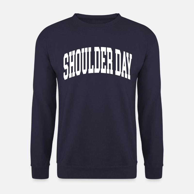 Shoulder Day - Unisex Pullover - Navy