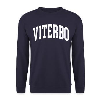 Viterbe - Sweat-shirt Unisexe - marine - Devant - Alina (178cm) & Michal (187cm)