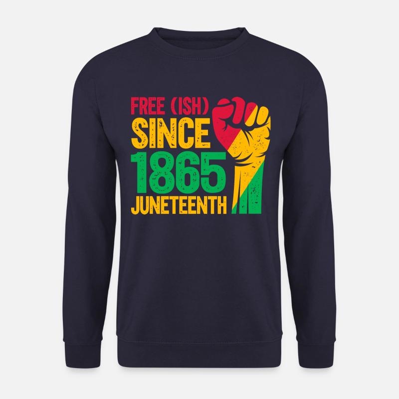 Juneteenth - Sweat-shirt Unisexe - marine