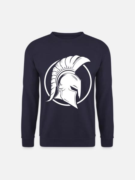 Spartan Helmet Warrior Sparta - Unisex Sweatshirt - navy