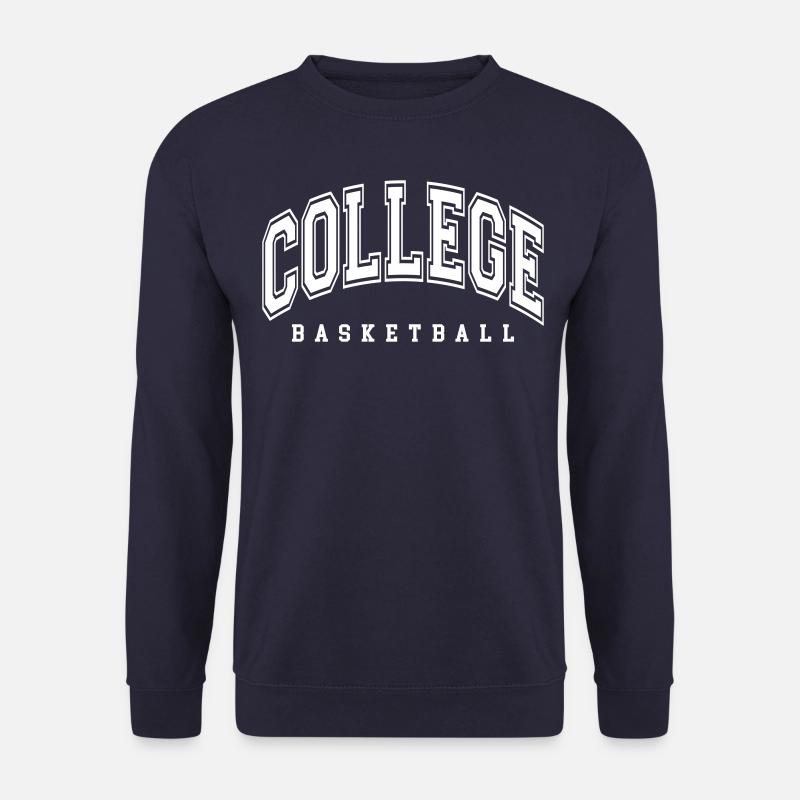 College Basketball - Unisex Pullover - Navy