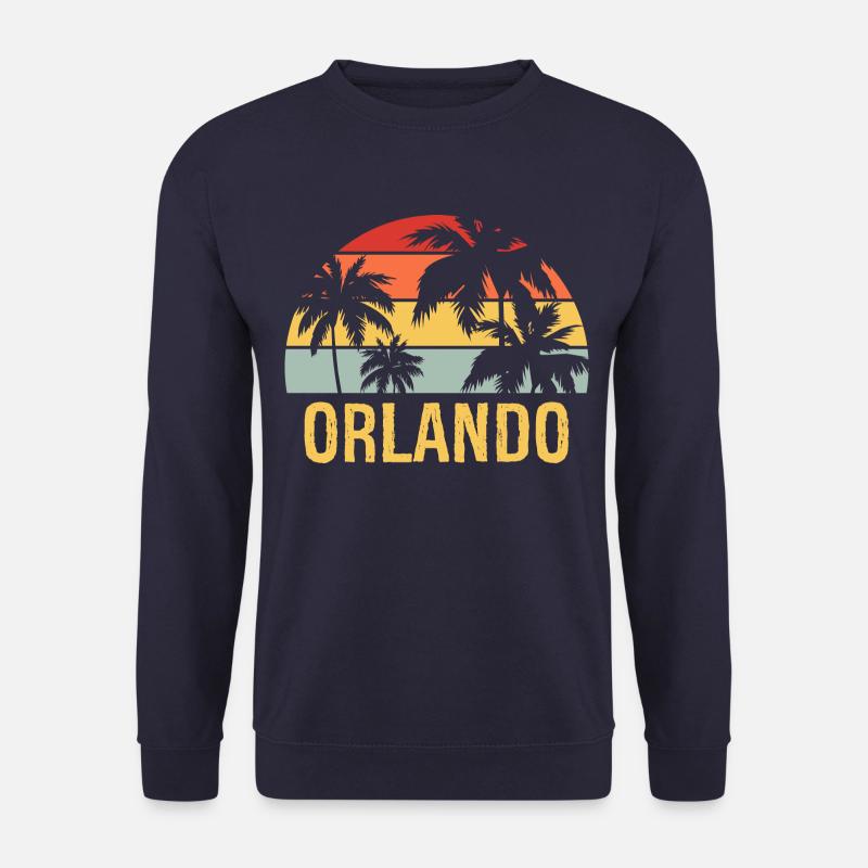 Orlando Florida - Unisex Pullover - Navy