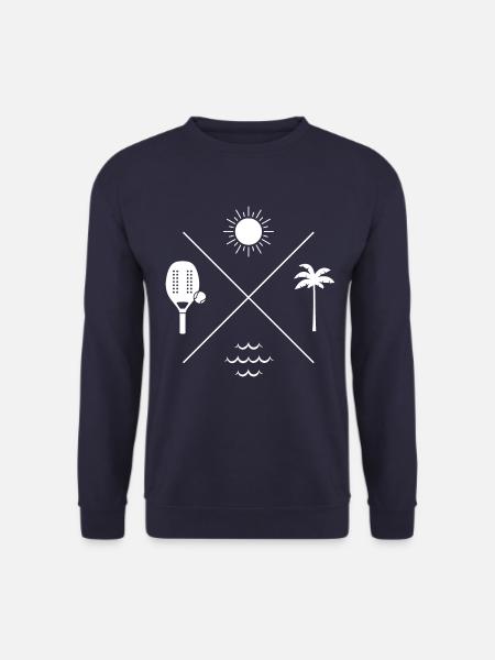 Beach Tennis Symbole - Unisex Pullover - Navy