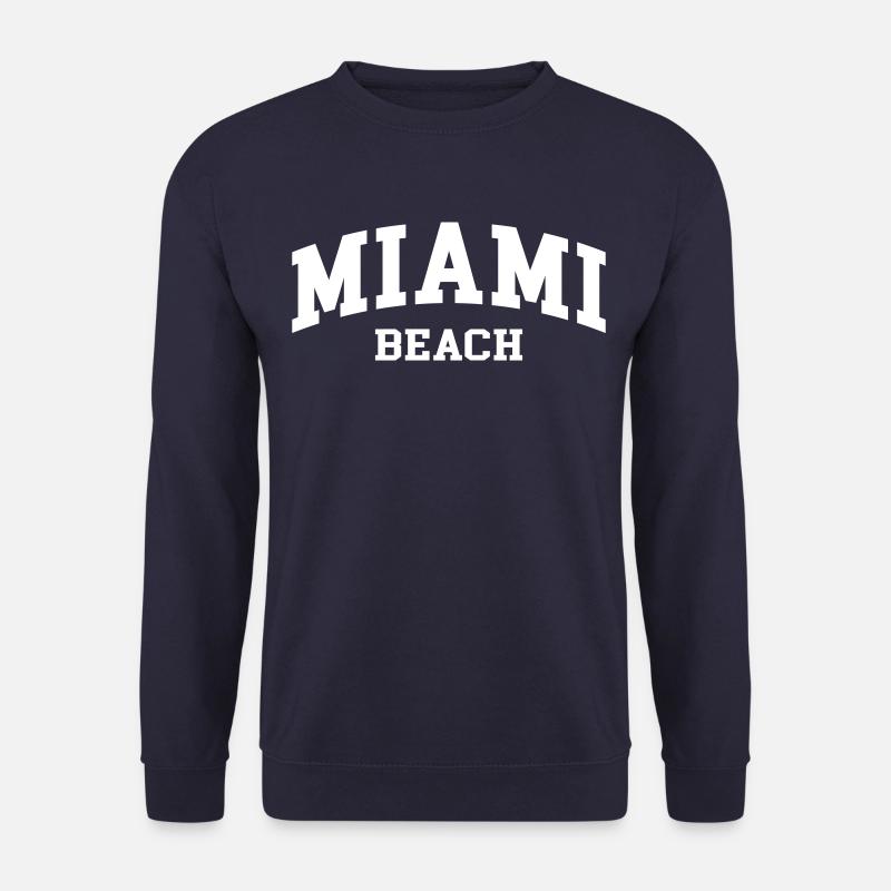 Miami Beach - Unisex Pullover - Navy