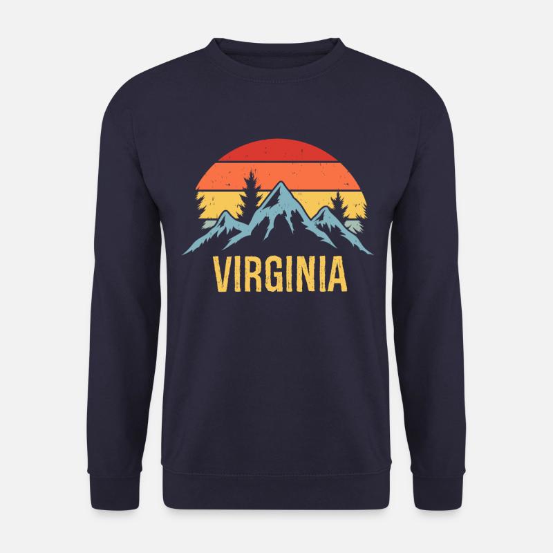 Virginia - Unisex Pullover - Navy