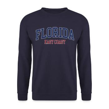 Florida - Unisex Pullover - Navy - Vorne - Alina (178cm) & Michal (187cm)