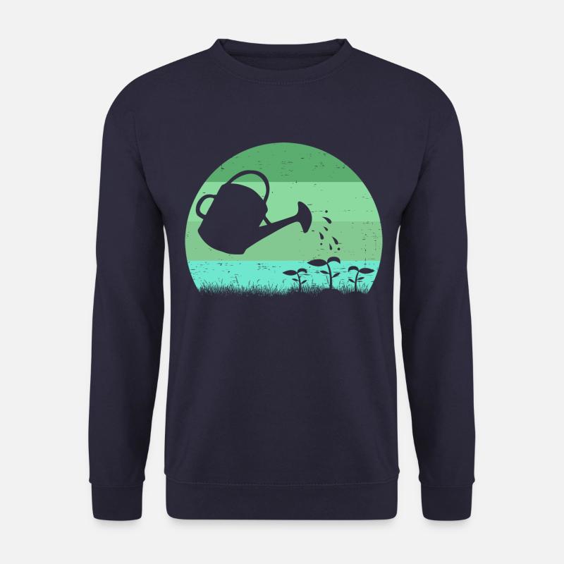 Garden Retro - Unisex Sweatshirt - navy