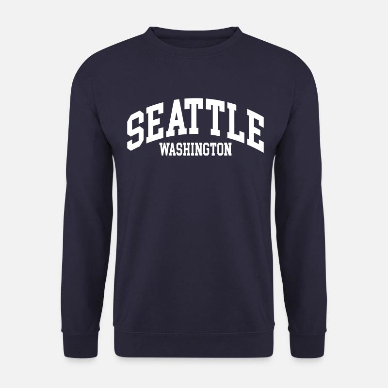 Seattle - Unisex Pullover - Navy