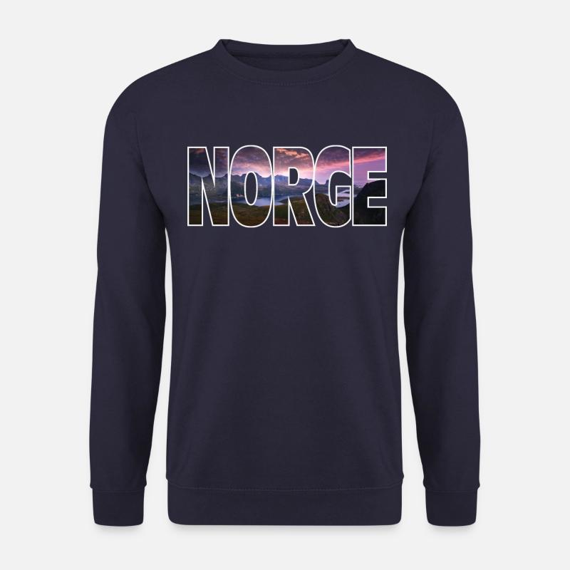 Norvège - Sweat-shirt Unisexe - marine